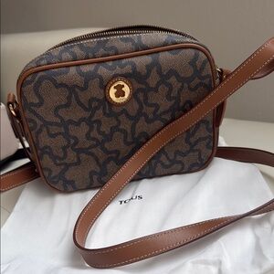 TOUS Brown and Black Crossbody Bag